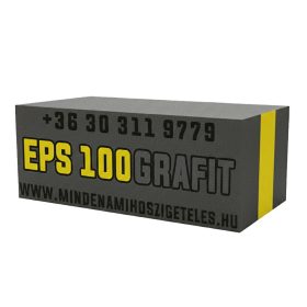 EPS 100 grafit lépésálló hőszigetelő lemez 5 cm