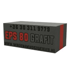 EPS 80 grafit homlokzati hőszigetelő lemez 10 cm