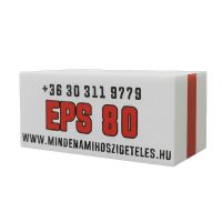 EPS 80 homlokzati hőszigetelés